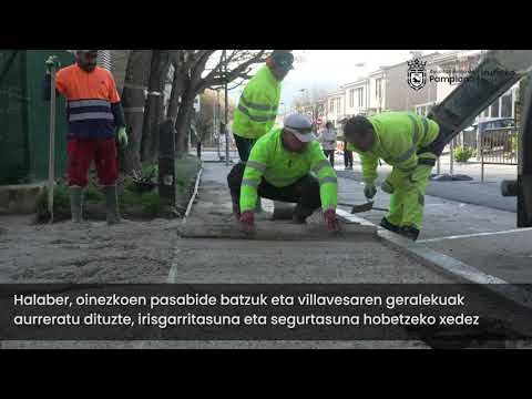 Ibilerraztasun-obren bisita Mendillorrin