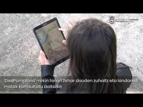 ‘GeoPamplona’, hiriko informazio geografikoko sistema