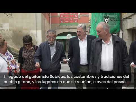 Paseo guiado para conocer la historia y aportaciones del pueblo gitano a Pamplona