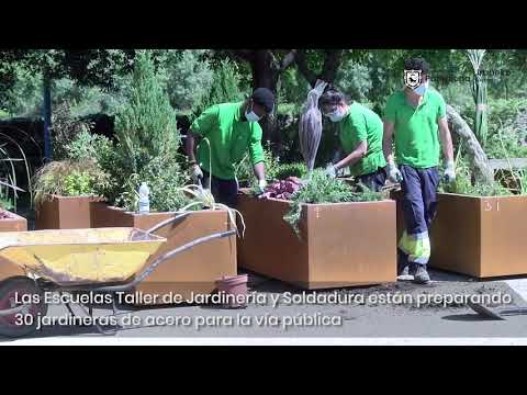 Visita Escuela Taller Jardineria