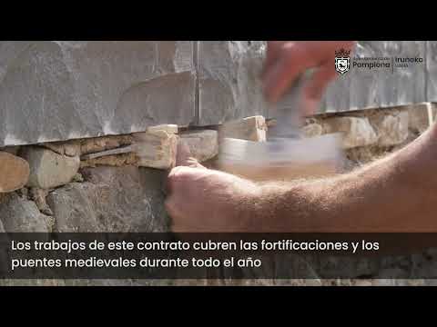 Conservación del recinto amurallado y los puentes medievales de Pamplona