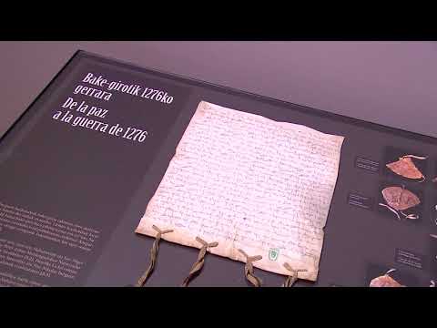 Exposición de documentos del Archivo Municipal / Udal Artxiboko agirien erakusketa