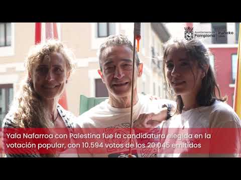 Ensayo para el Chupinazo de los Sanfermines 2025