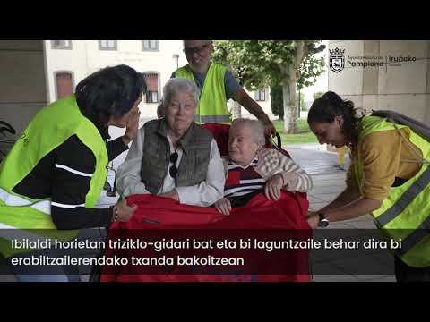 trizikloz egiten diren ibilbide terapeutikoa