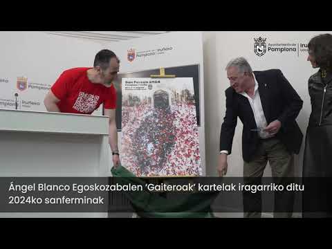 1. kartelak, "Gaiteroak", 2024ko San Fermin jaiak iragarriko ditu
