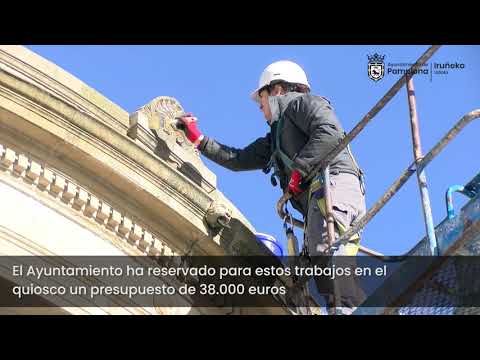 Restauración quisco Plaza del Castillo