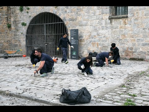 Escuela Taller de Cantería en Ciudadela