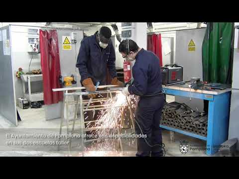 Escuela taller de soldadura de Pamplona