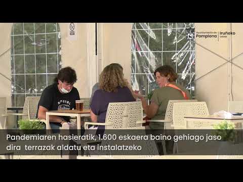 Terrazas temporales hostelería (euskera)