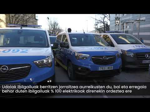 Iruñeko Udaltzaingoaren ibilgailu flota
