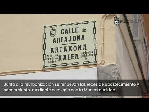 Las obras de reurbanización en 8calles y dos plazas del barrio de Txantrea comienzan en septiembre