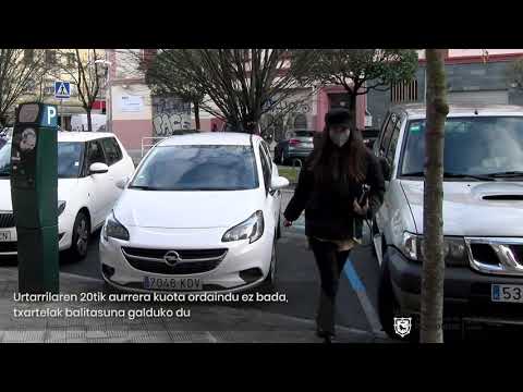 Renovación de las tarjetas de residentes o actividades de las zonas de estacionamiento limitado Eusk