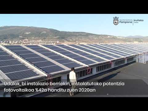 Energia berriztagarriak Iruñean