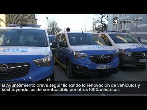 Nuevos vehículos de Policía Municipal de Pamplona