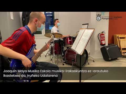 La Escuela de Música Joaquín Maya abre su plazo de inscripción (euskera)