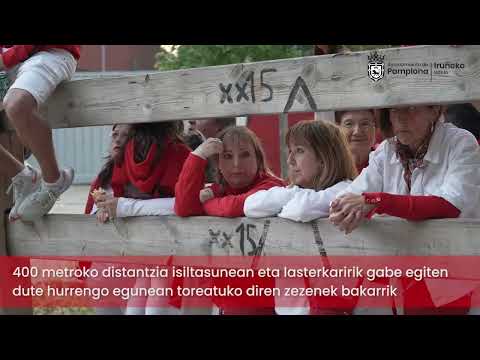 Miura ganadutegiko zezenak protagonista aurtengo sanferminetako azken Entzierrilloan