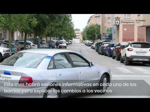 Zona azul en Rochapea Norte, Txantrea y San Jorge