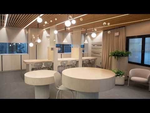 Nuevo diseño interior de la Oficina de Turismo de Pamplona