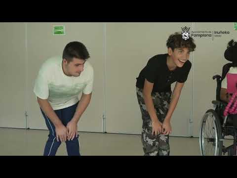 El programa “Pamplona en movimiento”, espacio de encuentro para jóvenes con diversidad funcional