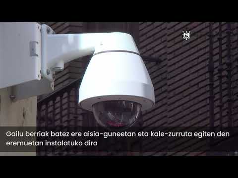 Iruñeak beste 59 kamera instalatuko ditu herritarren segurtasuna handitzeko