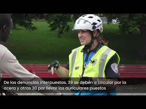 Policía Municipal interpone 69 denuncias en 3días controles sobre el uso de bicicletas y patinetes