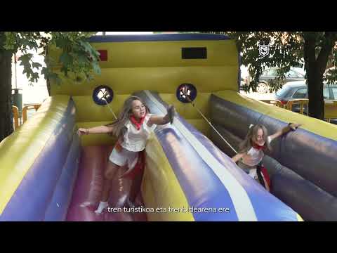 ¡Menudas fiestas! en la plaza de la Libertad con atracciones, juegos e hinchables