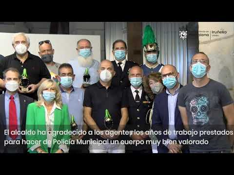 Homenaje a los policías municipales jubilados