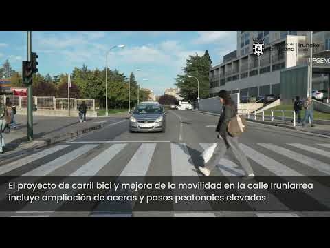 Obras carril bici Irunlarrea