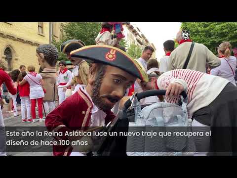Comparsa en San Fermín