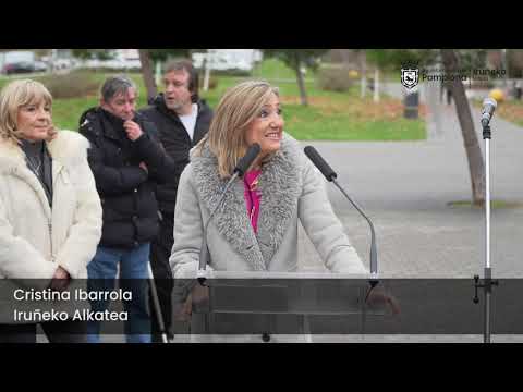 inauguracion parque iruñako