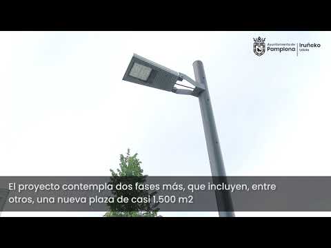 Urbanismo visita el nuevo vial de Lezkairu
