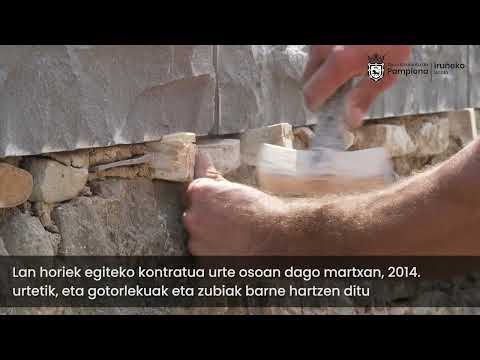 Iruñeko harresi-esparruaren eta Erdi Aroko zubien kontserbazioa