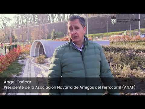 Pamplona ultima el edificio de la estación del Centro de Interpretación del Ferrocarril