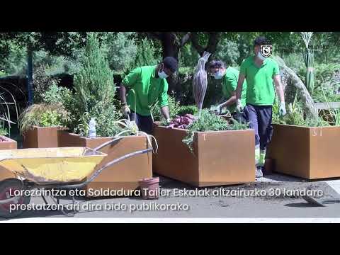 Visita Escuela Taller Jardineria (euskera)