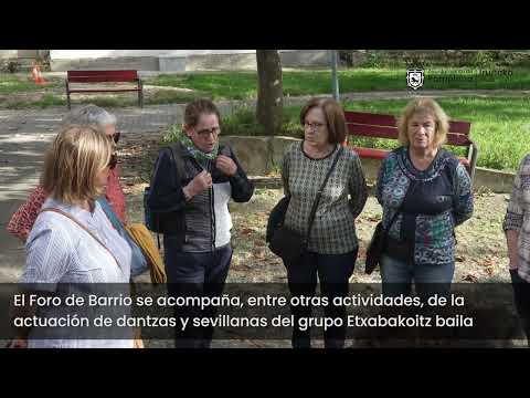 Visita a Etxabakoitz con motivo del Foro de Barrio