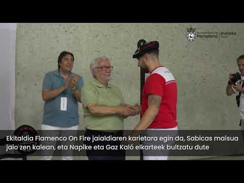 Pilotari ijito eta nafarrek aintzatespen bat jaso dute beren kirol-ibilbidea eta duten sinbolismoa
