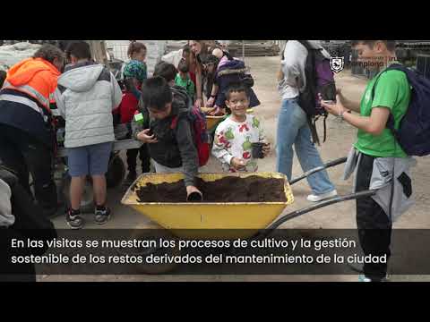 Visita al vivero municipal de Miluce