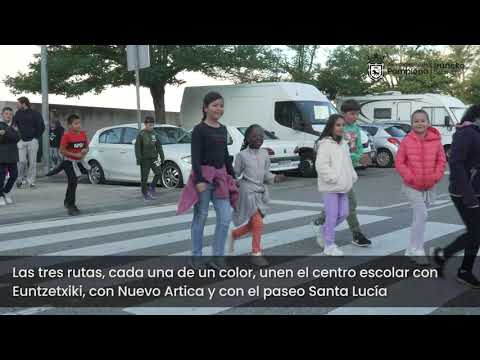 Caminos Escolares Seguros del CPEIP Buztintxuri