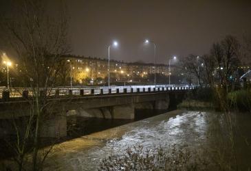 Crecida del río Arga