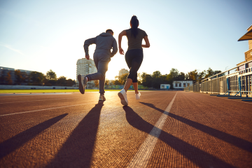 running