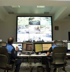 Nuevo vídeowall Policía Municipal 