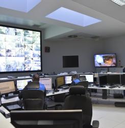 Nuevo vídeowall Policía Municipal 