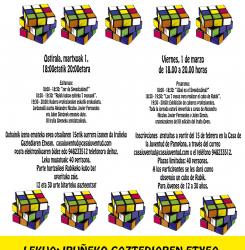 Taller cubo Rubik