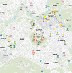 mapa pamplona es flor