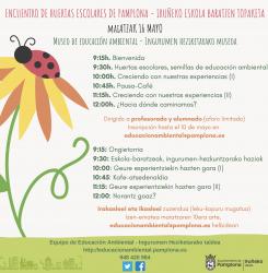 folleto encuentro huertas escolares