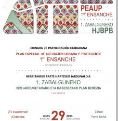 cartel PEAUP