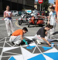 pintando entornos escolares