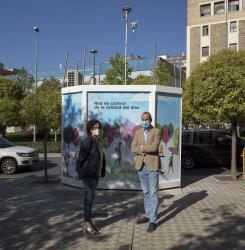 estación de control de calidad del aire de la plaza Felisa Munárriz 