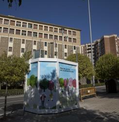 estación de control de calidad del aire de la plaza Felisa Munárriz 
