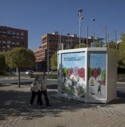 estación de control de calidad del aire de la plaza Felisa Munárriz 